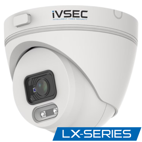 IVSEC Observer Package: 4 x 4MP Turret Cameras LX Series CCTV System FULLY INSTALLED