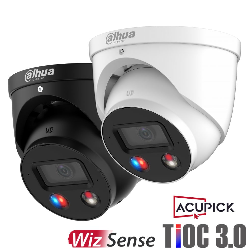 Dahua Guardian Package: 4 x 8MP TIOC 3.0 (Deterrence) CCTV System FULLY INSTALLED