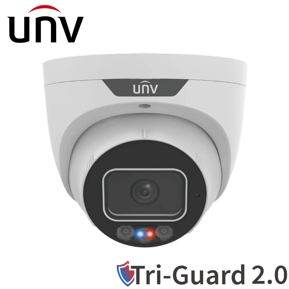 Uniview Guardian Package: 4 x 6MP Triguard Series CCTV System FULLY INSTALLED
