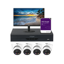 Dahua Guardian Package: 4 x 8MP TIOC 3.0 (Deterrence) CCTV System FULLY INSTALLED