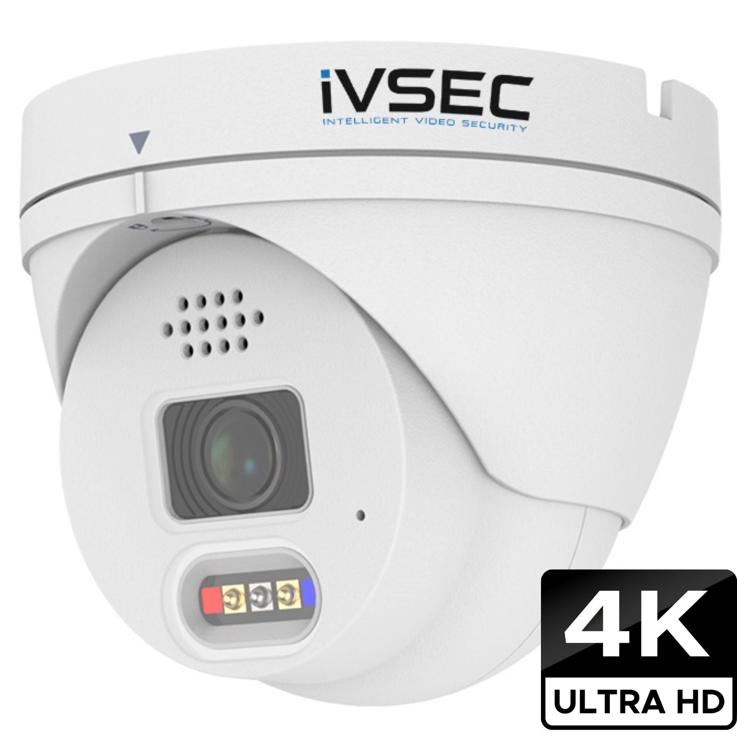 IVSEC Guardian Package: 4 x 12MP Turret Camera CCTV System FULLY INSTALLED